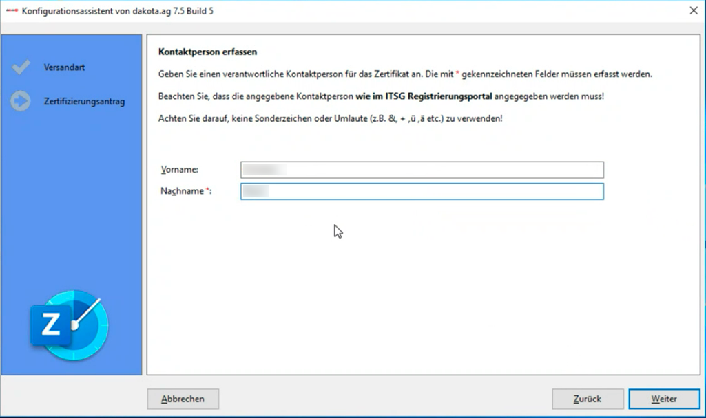 Dakota zertifikat beantragen36